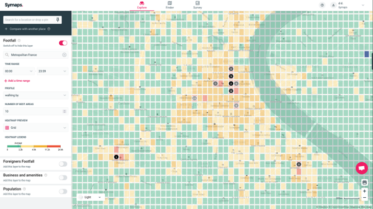 symaps location geomarketing data feature 1 2 resources footfall - Symaps.io