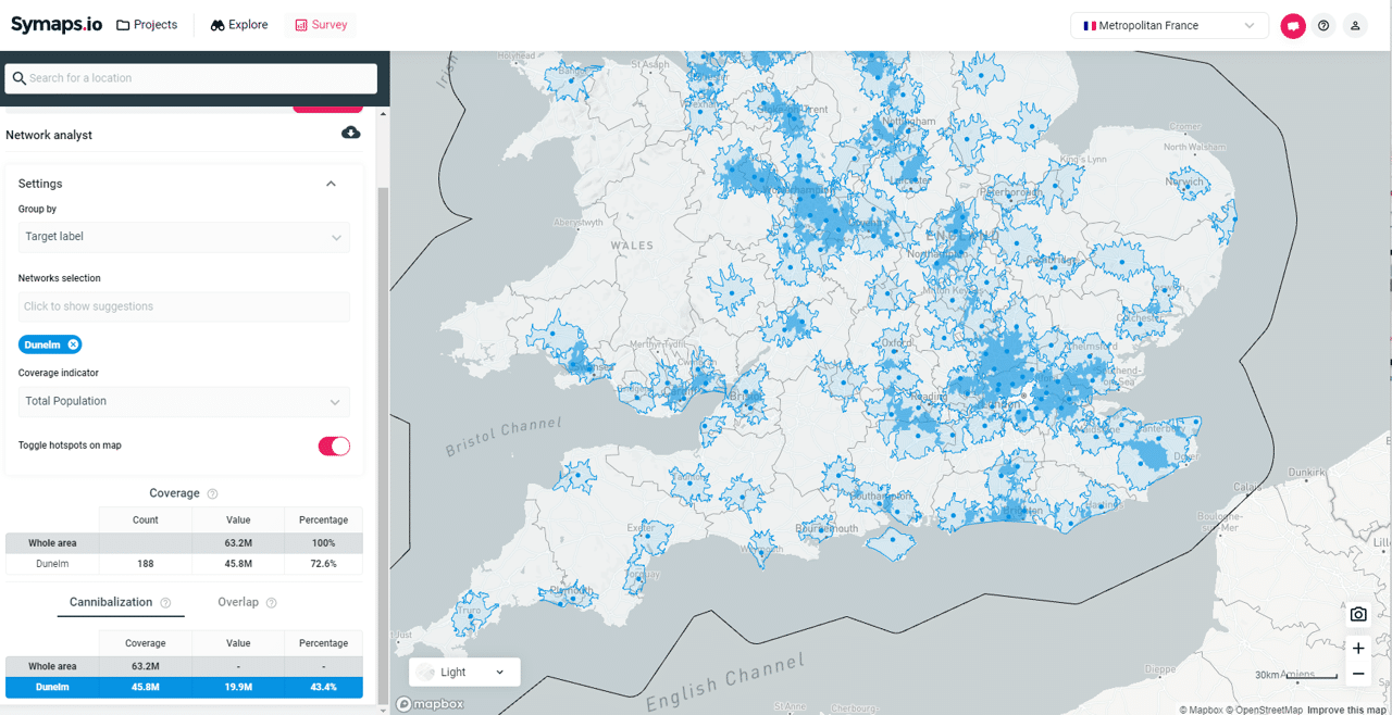 market coverage cannibalisation Symaps - Symaps.io